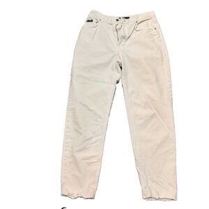ESCADA Sport Denim Jeans White Size Euro 44 US Size 12 vintage - Broken zipper